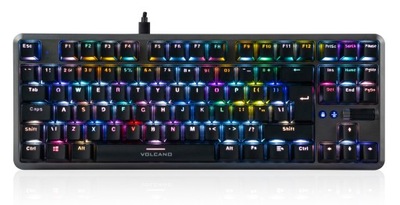 Klawiatura mechaniczna Modecom Volcano Lanparty 2 RGB Blue