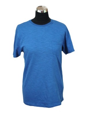 T-shirt Męski Lee Niebieski Z Kieszonką rozmiar M
