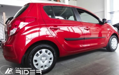 Накладки боковой накладки дверь hyundai i20 5d 2012-14 фото №1
