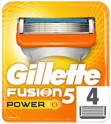 Gillette Fusion 5 new nożyki wkłady 4 szt (Power)