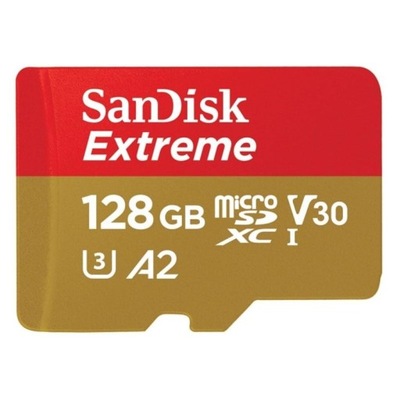 Karta Pamięci SanDisk Extreme microSD 128GB V30 A2