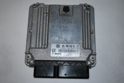 Блок управления двигателя vw eos 03l906022pl фото №1