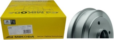 Тормозные барабаны 9422l подшипник + abs citroen c3 ii задняя 228,6m фото №1