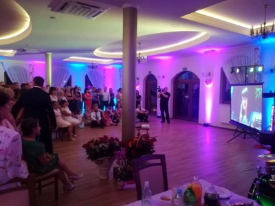 Projektor rzutnik ekran na wesele Kielce