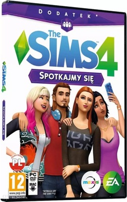 THE SIMS 4 SPOTKAJMY SIĘ PL PC / NOWA / FOLIA