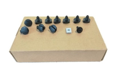 Citroen c3 ii 10- picasso 08- c4 c5 кліпси підкрилок фото №1