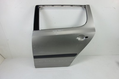 Двері задня ліва skoda fabia ii hb фото №1