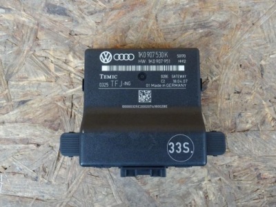 Audi a3 8p модуль блок керування шлюз 1k0907530k фото №1