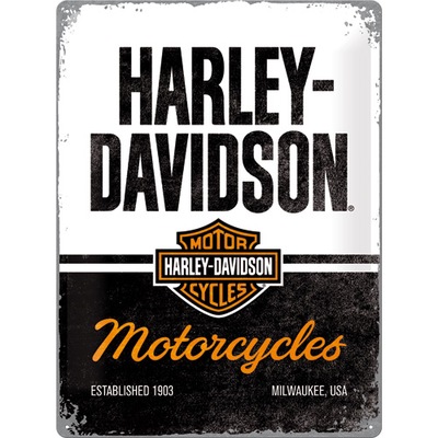 Tablica szyld HARLEY-DAVIDSON blacha metal 30x40