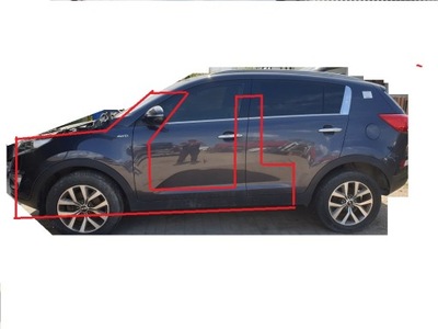 Лонжерон поріг лівий kia sportage iii 10-15 фото №1