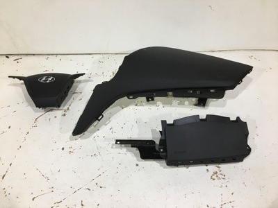 Hyundai santa fe подушка безопасности водителя пассажира колено фото №1