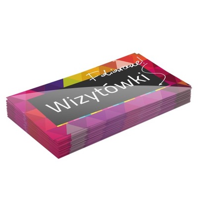 Projekt wizytówki, wizytówek Mprint