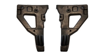 Направляющая кронштейн бампер перед l+p do audi a6 c6 фото №1