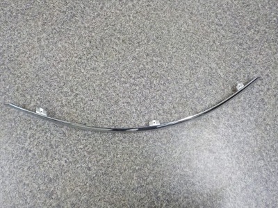 Audi a6 c6 lift молдинг бампера ліва лівий перед фото №1