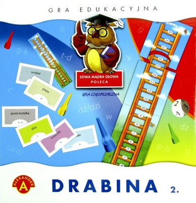 DRABINA 2 GRA LOGOPEDYCZNA1 Sowa Mądra Głowa