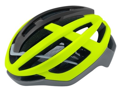 FORCE LYNX KASK ROWEROWY FLUO-SZARY ROZMIAR: S-M