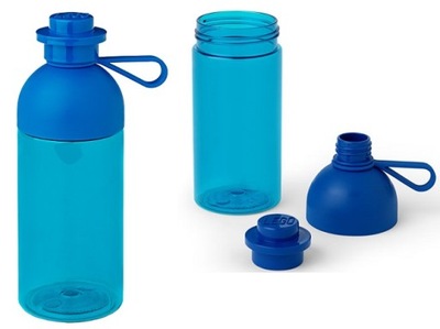 LEGO BIDON BUTELKA PRZEŹROCZYSTA NIEBIESKA 0,5L