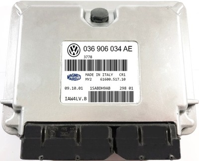 КОМП'ЮТЕР ECU SKODA FABIA 1.4 036906034AE IAW4LV.B