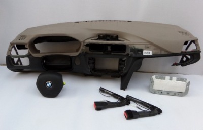 Bmw 4 f32 f33 f36 панель приладів консоль подушка безпеки натягувачі фото №1