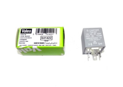 Реле поворотники 739187 valeo 641422 фото №1