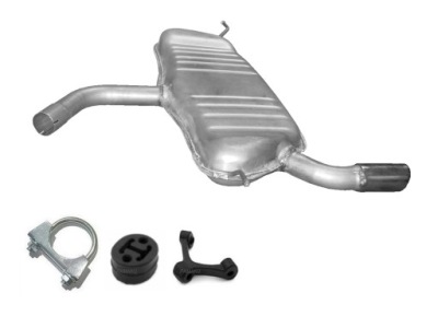 Seat leon 1.6 2005-2012 глушники кінцевий фото №1