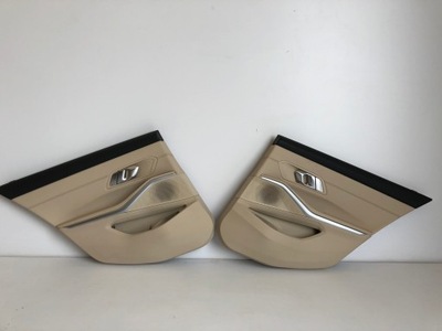 Bmw 3 g20 оббивка обшивка двері задня задній l+p фото №1