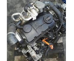 Двигун + форсунки transporter t5 1.9 tdi brs 102k 7r фото №1