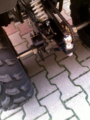 TOW BAR FOR QUADA BARTON MIKILON  