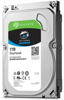 DYSK HDD 3,5" DO PRACY CIĄGŁEJ SEAGATE SKYHAWK 1TB