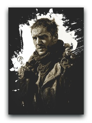 Mad Max - OBRAZ 80x60 - canvas Tom Hardy plakat