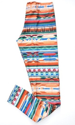 Legginsy CALZEDONIA TG. S -36 azteco messico