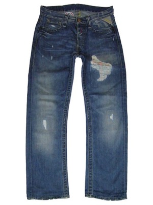 REPLAY SPODNIE JEANS W30 L32 BDB STAN