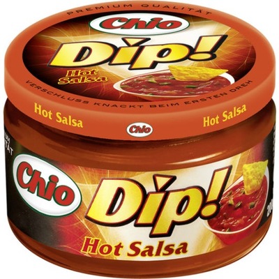 CHIO CHIPS * NACHOS DIP HOT SALSA * CHIO