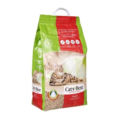 Źwirek Cat's Best JRS Eco Plus Drewniany 20L