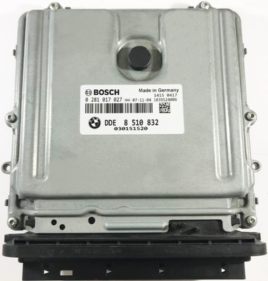 КОМПЬЮТЕР ECU BMW E90 2.0D 8510832 0281017027