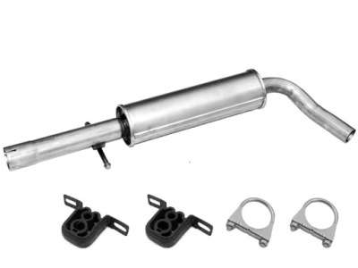 Audi a3 - 1.6 - гасник середній + набір фото №1