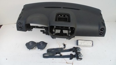 Vw golf 6 + plus панель приладів консоль подушка безпеки ремені фото №1