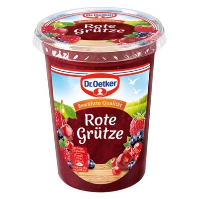 DR.OETKER ROTE GRUTZE OWOCE FRUŻELINA KISIEL