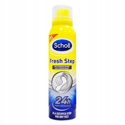 Scholl Fresh Step, antyperspirant do stóp, 150ml