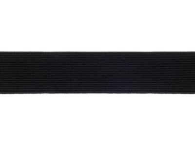 GUMA PŁASKA ODZIEŻOWA CZARNA 3 CM Taśma elastyczna