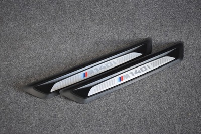 Накладки молдинг декоративная порог bmw 1 f20 m140 фото №1