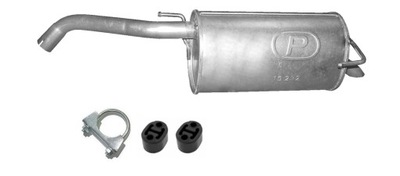 Nissan note 1.4i 16v 65kw 2006-2009 гасник кінцевий фото №1