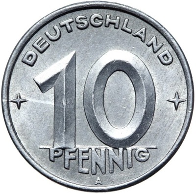 Niemcy DDR - moneta - 10 Pfennig 1948 A - BERLIN