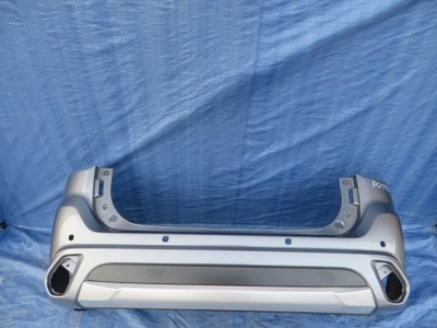 Mitsubishi outlander lift 2016- бампер задний задняя фото №1