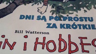 CALVIN I HOBBES DNI SĄ PO PROSTU ZA KRÓTKIE M15