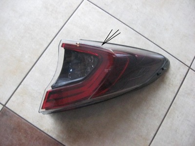 Правая лампа задняя - led - toyota c-hr - chr фото №1