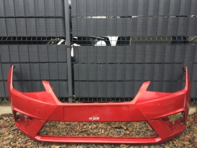 Seat ibiza 5 6f v бампер перед передний 2017- фото №1