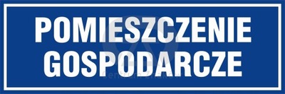 Pomieszczenie gospodarcze