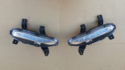 Hyundai i30 n 18- противотуманная фара led фонарь  дневные drl фото №1