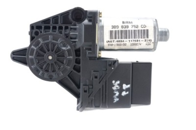 Моторчик стекло volkswagen оригинальный номер 3b9839752cd фото №1
